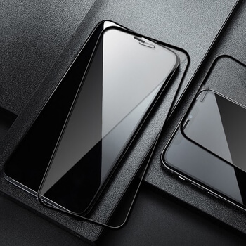 3x Picasee kaljeno steklo 3D z okvirjem za Apple iPhone 11 Pro Max – črno – 2+1 brezplačno