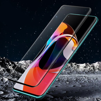 Picasee ukrivljeno zaščitno steklo 3D za Xiaomi Mi 10 – črno