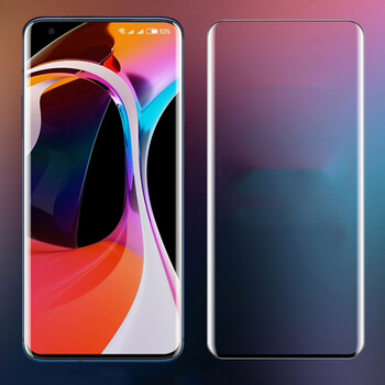 Picasee ukrivljeno zaščitno steklo 3D za Xiaomi Mi 10 – črno