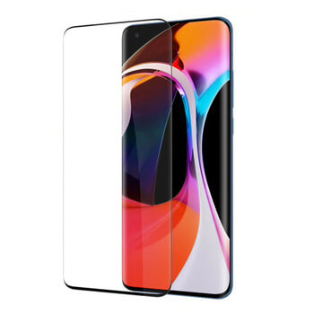 3x Picasee ukrivljeno zaščitno steklo 3D za Xiaomi Mi 10 – črno – 2+1 brezplačno