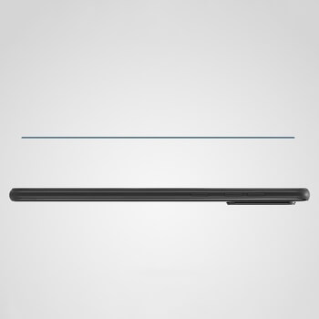 Picasee zaščitno kaljeno steklo 3D z okvirjem za Samsung Galaxy A21s – črno