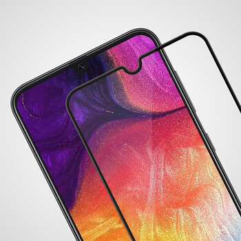 Picasee zaščitno kaljeno steklo 3D z okvirjem za Samsung Galaxy M21 M215F – črno