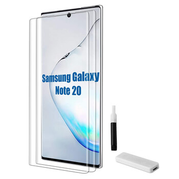 Zaščitno kaljeno steklo 3D UV za Samsung Galaxy Note 20
