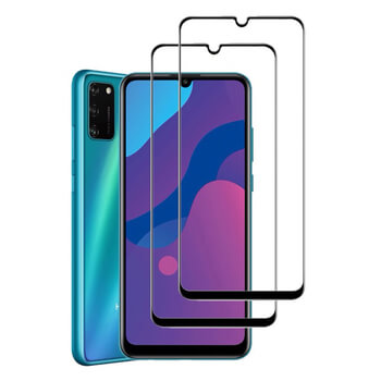Picasee zaščitno kaljeno steklo 3D z okvirjem za Honor 9A – črno