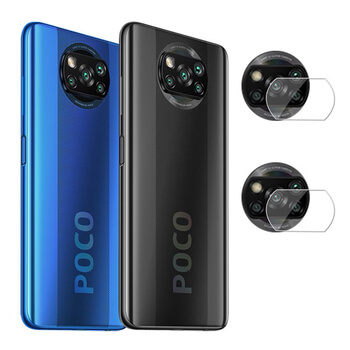 3x Picasee zaščitno steklo za objektiv fotoaparata in kamere za Xiaomi Poco X3 2+1 brezplačno