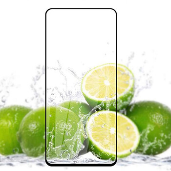 3x Picasee kaljeno steklo 3D z okvirjem za Xiaomi Poco X3 – črno – 2+1 brezplačno