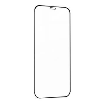 3x Picasee kaljeno steklo 3D z okvirjem za Apple iPhone 12 Pro Max – črno – 2+1 brezplačno