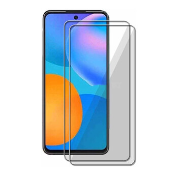 Picasee zaščitno kaljeno steklo 3D z okvirjem za Huawei P Smart 2021 – črno