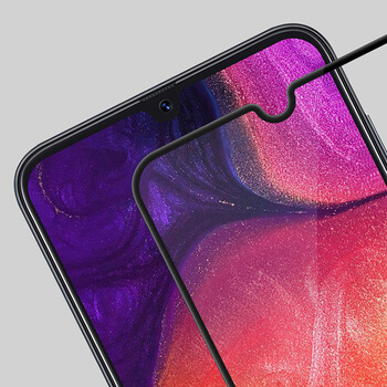 3x Picasee kaljeno steklo 3D z okvirjem za Samsung Galaxy A31 A315F – črno – 2+1 brezplačno