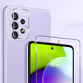 3x Picasee zaščitno steklo za objektiv fotoaparata in kamere za Samsung Galaxy A52 5G A525F 2+1 brezplačno