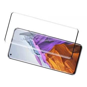 Picasee ukrivljeno zaščitno steklo 3D za Xiaomi Mi 11 – črno