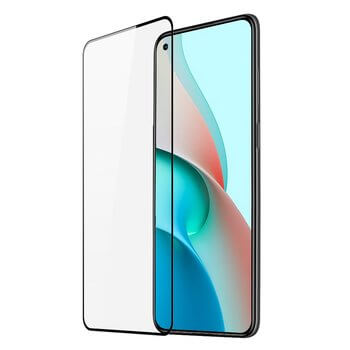 3x kaljeno steklo 3D z okvirjem za Xiaomi Redmi 9T – črno