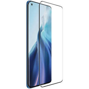Picasee ukrivljeno zaščitno steklo 3D za Xiaomi Mi 11 Ultra – črno