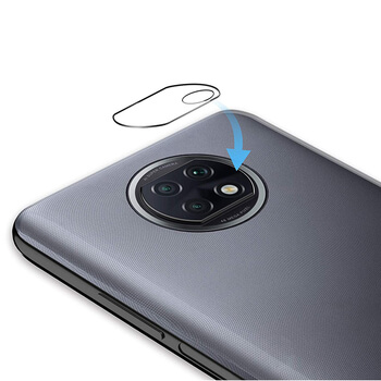 Picasee zaščitno steklo za objektiv fotoaparata in kamere za Xiaomi Redmi Note 9T