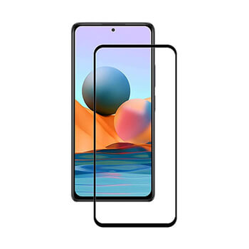 3x Picasee kaljeno steklo 3D z okvirjem za Xiaomi Redmi 10 – črno – 2+1 brezplačno