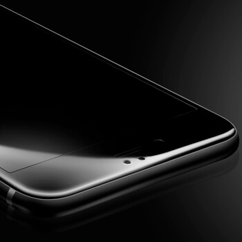 Picasee zaščitno kaljeno steklo 3D z okvirjem za Apple iPhone 6 Plus/6S Plus – črno