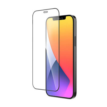 3x Picasee kaljeno steklo 3D z okvirjem za Apple iPhone 13 Pro – črno – 2+1 brezplačno