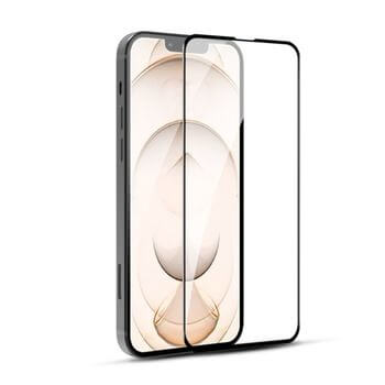 3x Picasee kaljeno steklo 3D z okvirjem za Apple iPhone 13 Pro Max – črno – 2+1 brezplačno