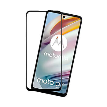 Picasee zaščitno kaljeno steklo 3D z okvirjem za Motorola Moto G60 – črno
