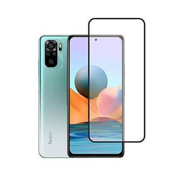 Picasee zaščitno kaljeno steklo 3D z okvirjem za Xiaomi Redmi 10 (2022) – črno