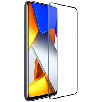 3x Picasee kaljeno steklo 3D z okvirjem za Xiaomi Poco M4 Pro – črno – 2+1 brezplačno