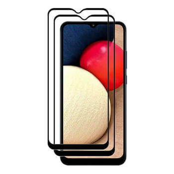 Picasee zaščitno kaljeno steklo 3D z okvirjem za Samsung Galaxy A14 5G A146P – črno