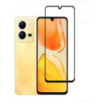 3x kaljeno steklo 3D z okvirjem za Vivo X80 Lite – črno