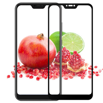Picasee zaščitno kaljeno steklo 3D z okvirjem za Xiaomi Mi 8 Lite – črno