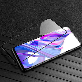 Picasee zaščitno kaljeno steklo 3D z okvirjem za Xiaomi Redmi 12C – črno
