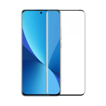 3x ukrivljeno zaščitno steklo 3D za Xiaomi 12 – črno