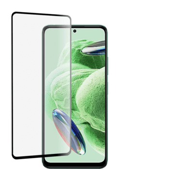 Picasee zaščitno kaljeno steklo 3D z okvirjem za Xiaomi Redmi Note 12 Pro 4G – črno