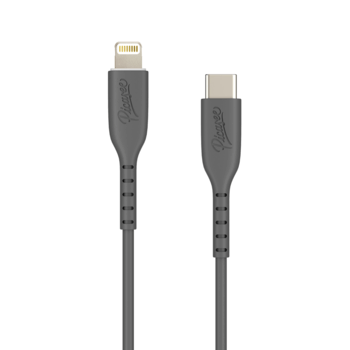 Picasee USB Kabel Lightning - USB C - Črna