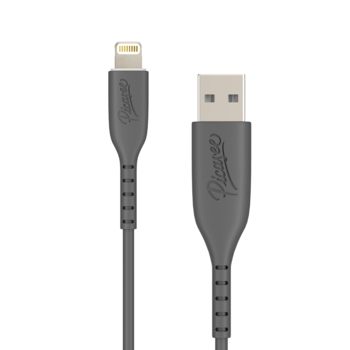 Picasee USB Kabel Lightning - USB 2.0 - Črna