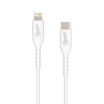 Picasee USB Kabel Lightning - USB C - Bela