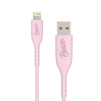 Picasee USB Kabel Lightning - USB 2.0 - Roza