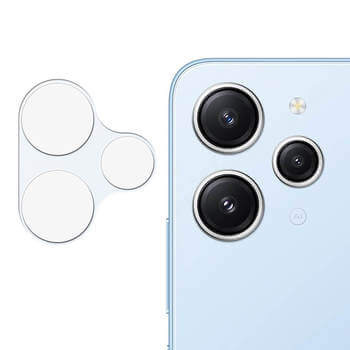 3x Picasee zaščitno steklo za objektiv fotoaparata in kamere za Xiaomi Redmi 12 5G 2+1 brezplačno