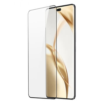3x Picasee ukrivljeno zaščitno steklo 3D za Honor 200 Pro 5G – črno – 2+1 brezplačno