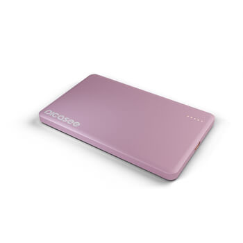 Picasee Prenosna baterija z MagSafe 5 000 mAh - Roza
