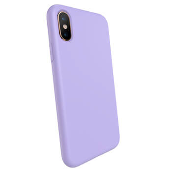 Ovitek za Apple iPhone X/XS - Osebno graviranje - Vijolična