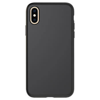 PicaseeLiquid case Apple iPhone X/XS - Osebno graviranje - Črna