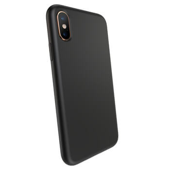 Ovitek za Apple iPhone X/XS - Osebno graviranje - Črna