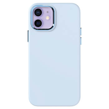 Picasee Premium case s MagSafe pro Apple iPhone 12 - Osebno graviranje - Modra