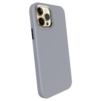 Picasee Premium case s MagSafe pro Apple iPhone 12 Pro Max - Osebno graviranje - Siva