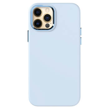 Picasee Premium case s MagSafe pro Apple iPhone 12 Pro Max - Osebno graviranje - Modra