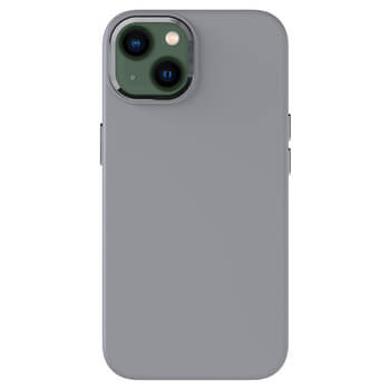 Picasee Premium case s MagSafe pro Apple iPhone 13 - Osebno graviranje - Siva