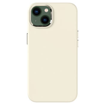 Picasee Premium case s MagSafe pro Apple iPhone 13 - Osebno graviranje - Bež