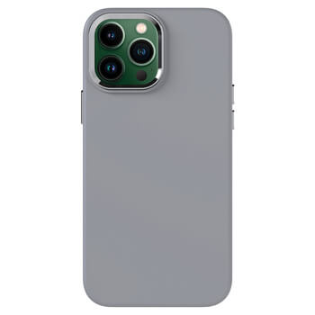 Picasee Premium case s MagSafe pro Apple iPhone 13 Pro Max - Osebno graviranje - Siva