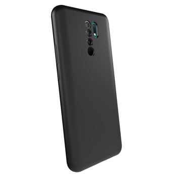 Ovitek za Xiaomi Redmi 9 - Osebno graviranje - Črna