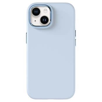 Picasee Premium case s MagSafe pro Apple iPhone 14 - Osebno graviranje - Modra