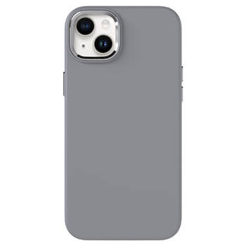 Picasee Premium case s MagSafe pro Apple iPhone 14 Plus - Osebno graviranje - Siva